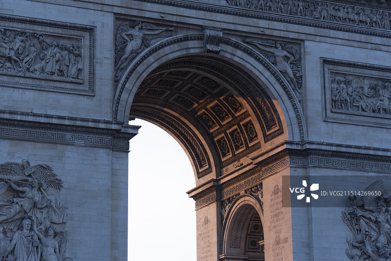 凯旋门图片素材