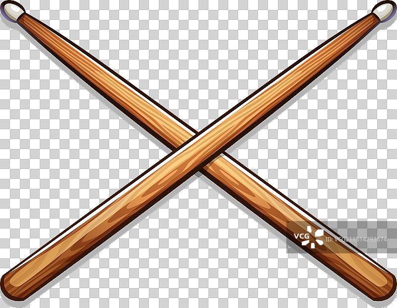 白色背景上的卡通鸡腿图片素材