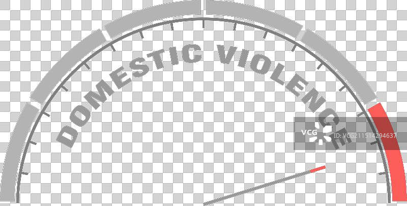 家庭暴力概念测量量表图片素材