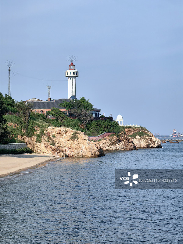 秦皇岛西港花园图片素材