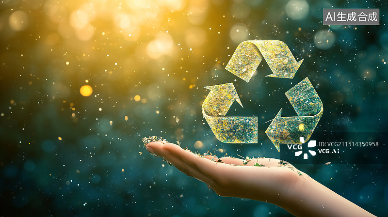 【AI数字艺术】可持续发展环保概念场景图片素材