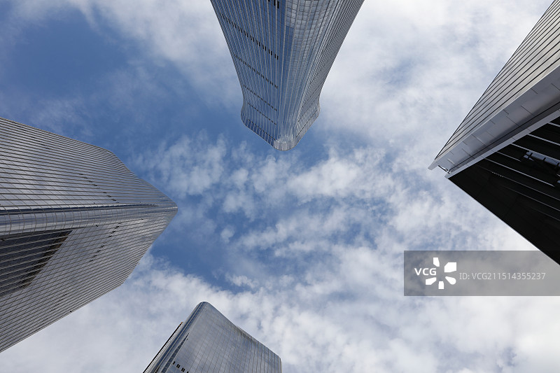 中国北京国贸CBD金融区素材图片素材