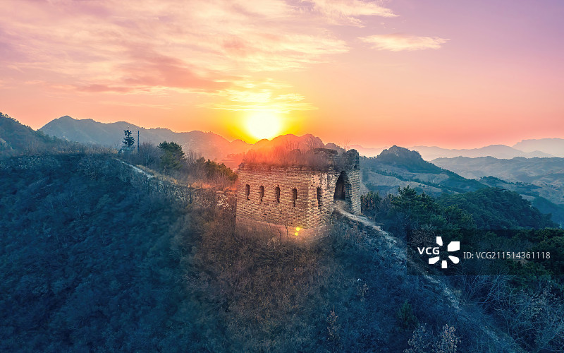 唐山迁西县青山关景区图片素材