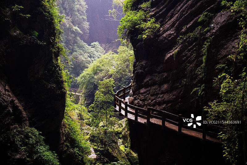 重庆奉节天坑地缝景区图片素材