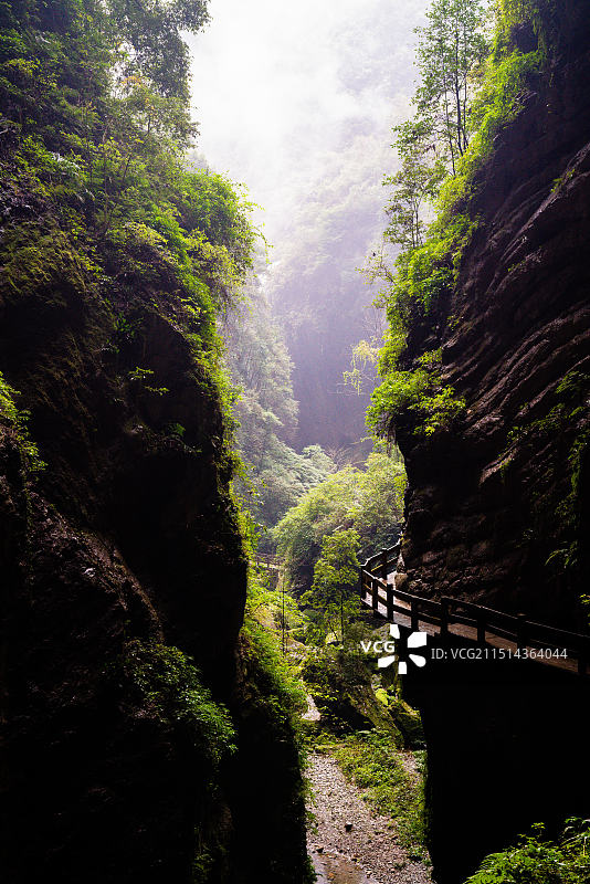 重庆奉节天坑地缝景区图片素材