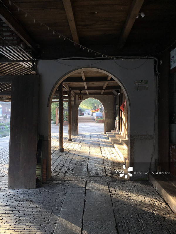 湖州黄金湖岸景区图片素材