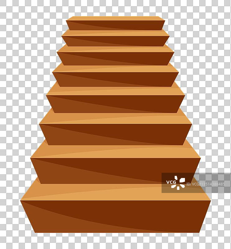 卡通风格的中世纪游戏城堡楼梯图片素材