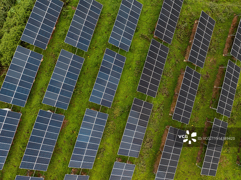 四川凉山太阳能发电图片素材