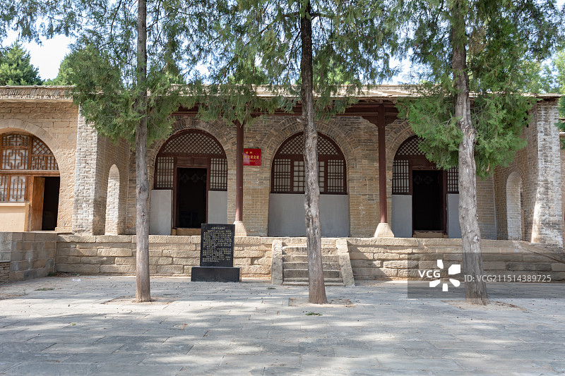 陕西延川县太相寺会议遗址图片素材