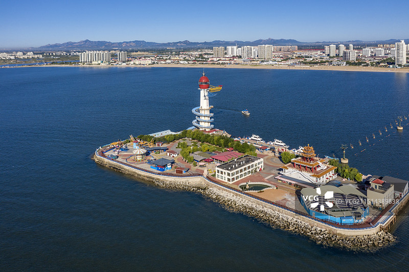 秦皇岛海边图片素材