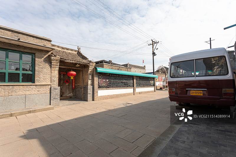 古镇老街道图片素材