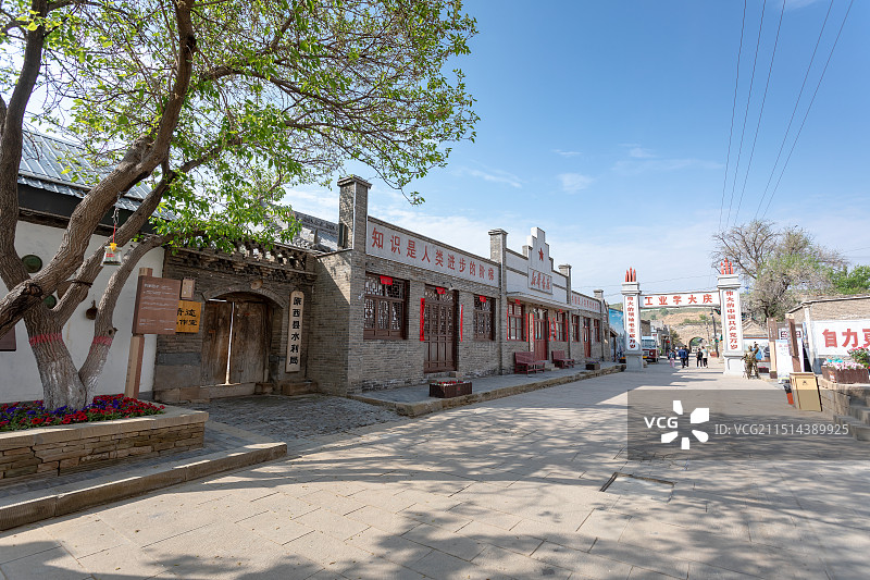 古镇老街道图片素材