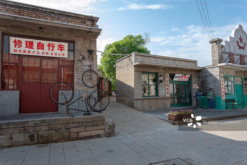 老街道修理部图片素材