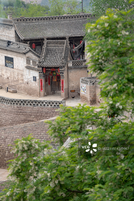 山西民居古建筑图片素材