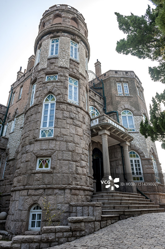 山东 青岛 八大关 花石楼图片素材