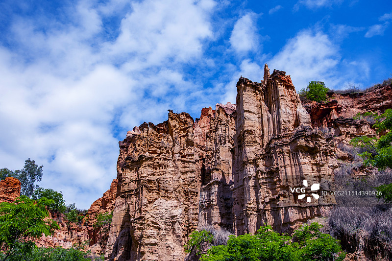 云南省楚雄州元谋土林风景区图片素材