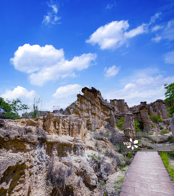 云南省楚雄州元谋土林风景区图片素材