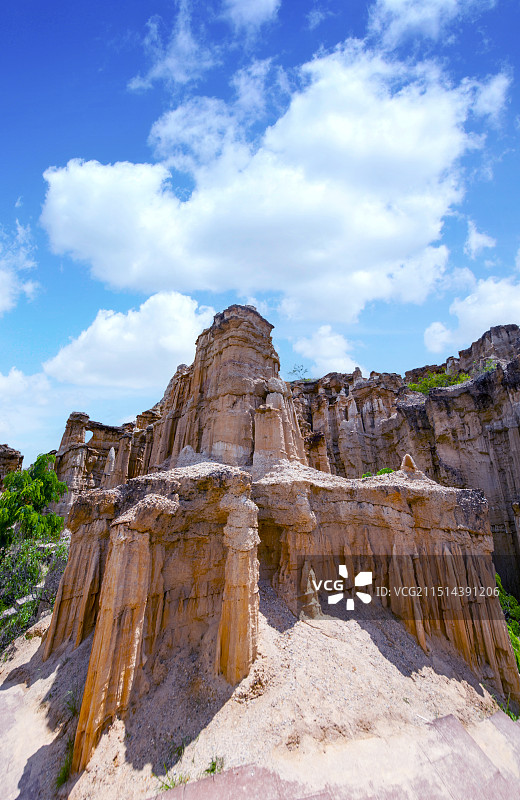 云南省楚雄州元谋土林风景区图片素材