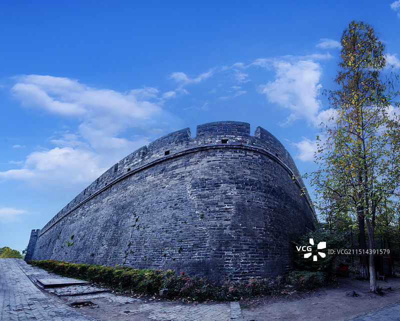 湖北荆州市古城墙图片素材
