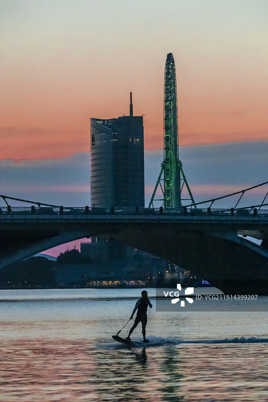 水上运动冲浪景观图片素材