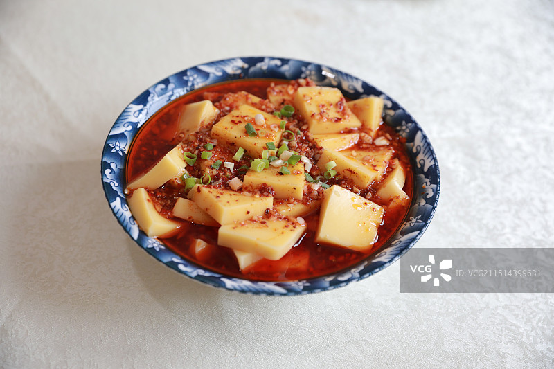 搅团，是陕西西安的特色小吃图片素材