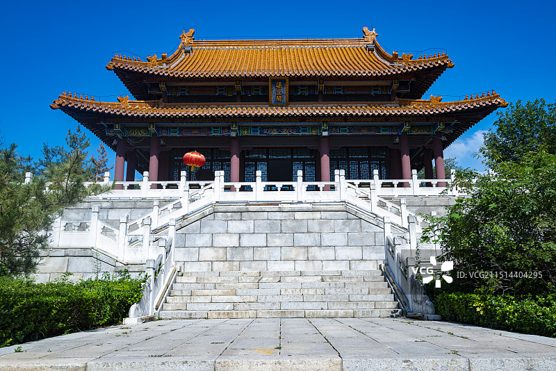 潍坊安丘青云山民俗游乐园图片素材