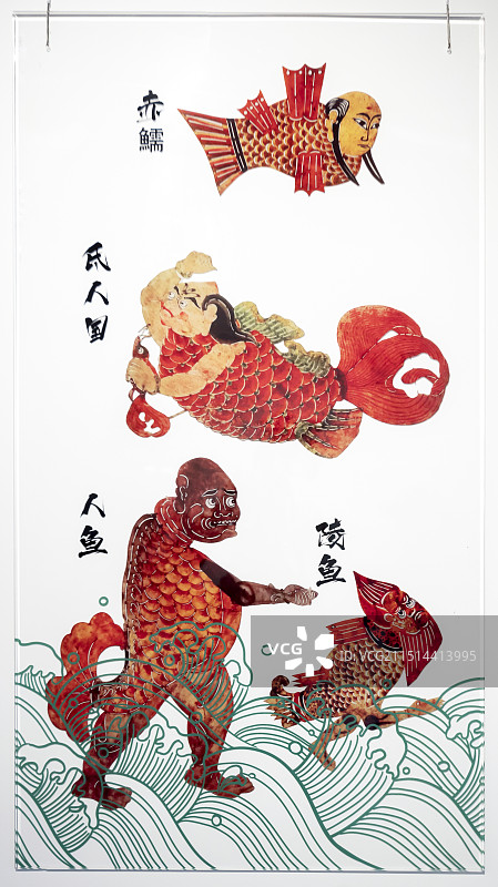 北京地坛公园皮影艺术展图片素材