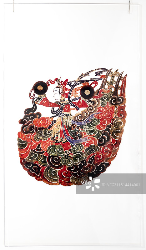 北京地坛公园皮影艺术展图片素材