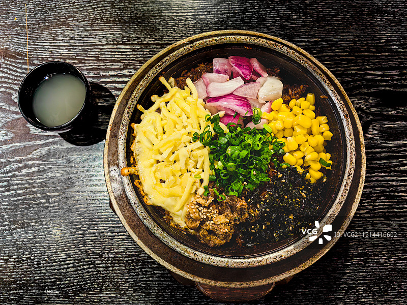 芝士拌饭图片素材