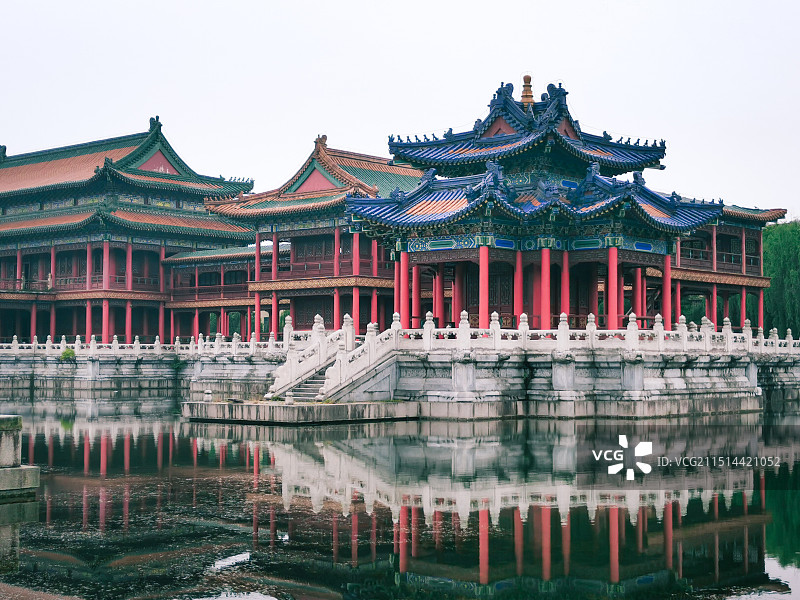 金华横店华夏文化园图片素材