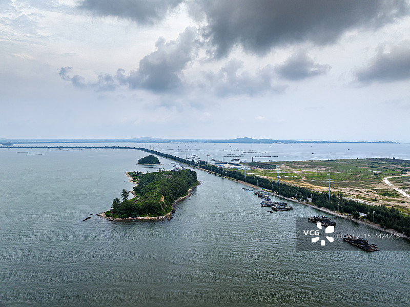 广西钦州市钦南区海滨风光图片素材