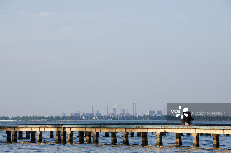 凌波门初夏风景图片素材