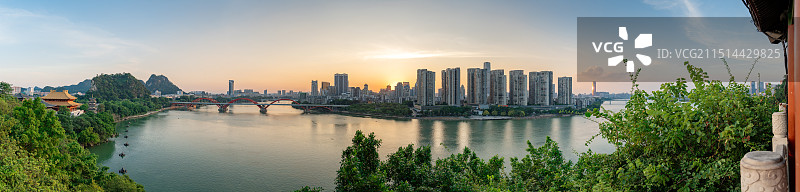 柳州文庙背后的登台亭图片素材