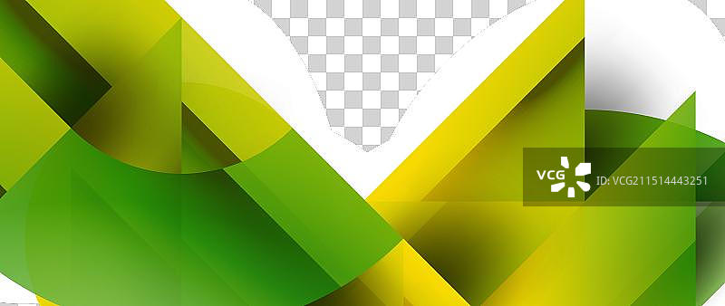 几何融合-抽象和谐的三角形图片素材