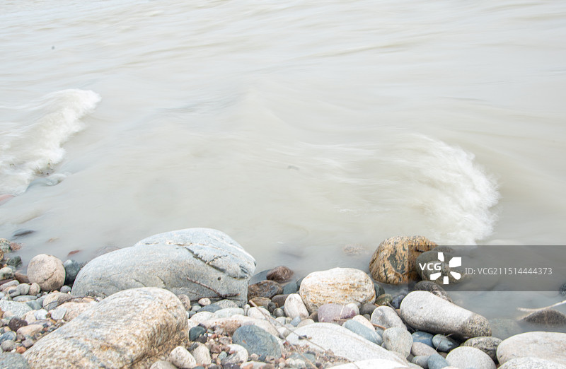 中国新疆伊犁特克斯八卦城特克斯河图片素材