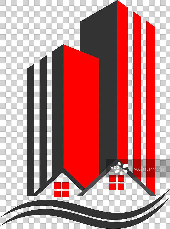 高端房地产Logo设计图片素材