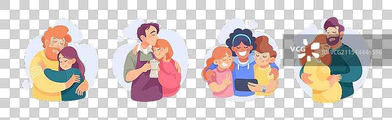 充满爱意的人物图片素材