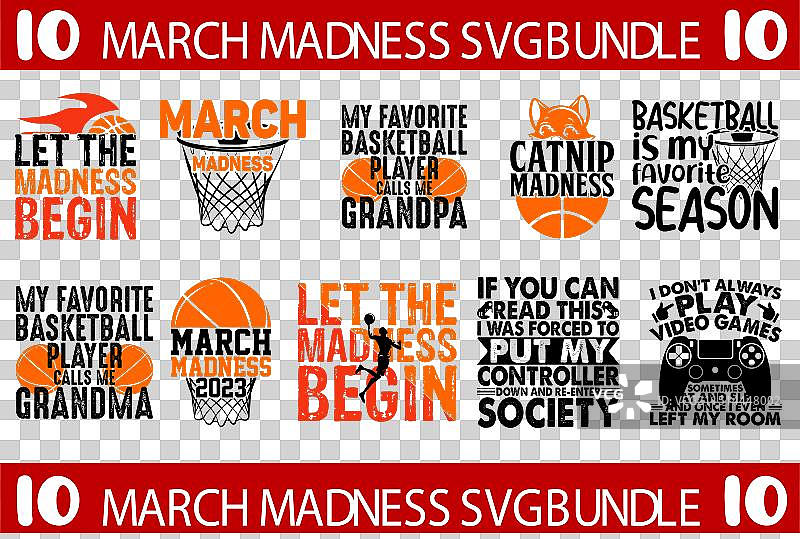 疯狂三月SVG合集图片素材