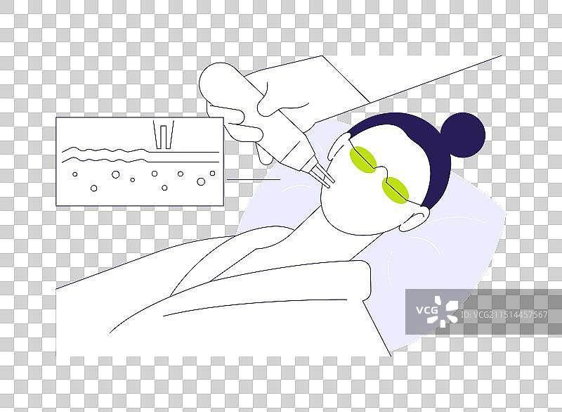 激光换肤抽象概念图片素材