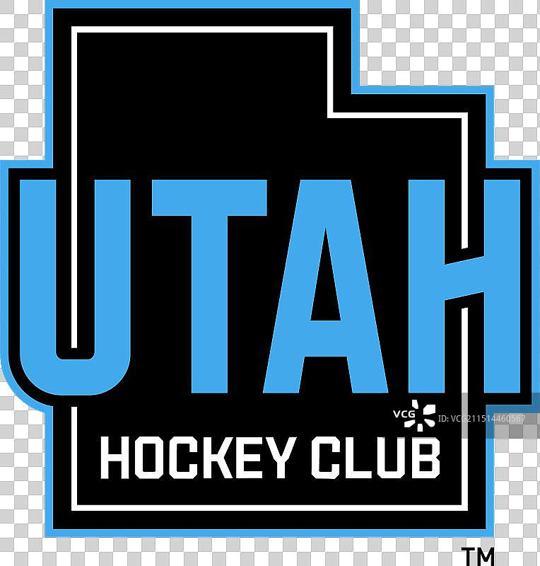 犹他曲棍球俱乐部标志图片素材