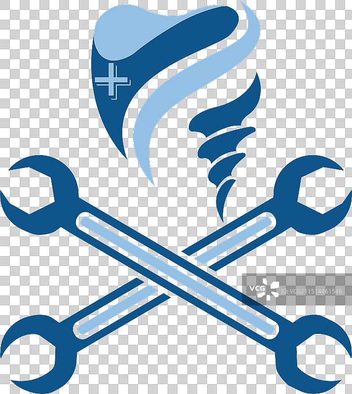 牙科护理标志设计医疗保健牙科标志图片素材