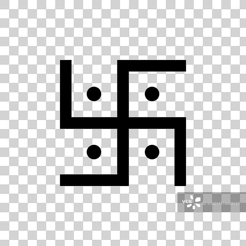 佛教印度教万字符宗教符号图标图片素材