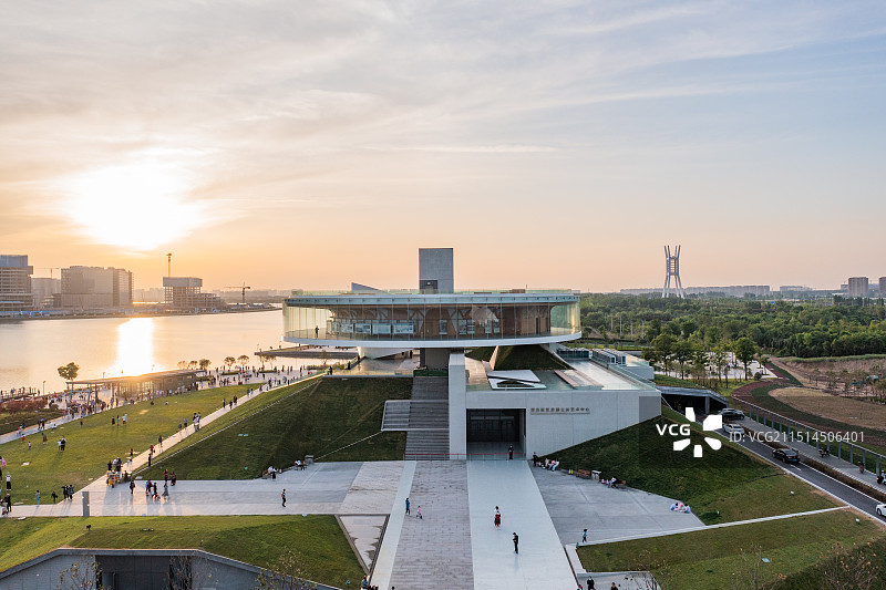 郑州龙湖艺术中心黑川纪章纪念馆图片素材