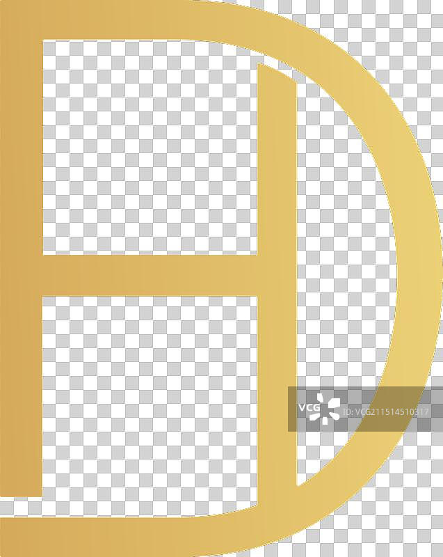 HD字母标志设计图片素材