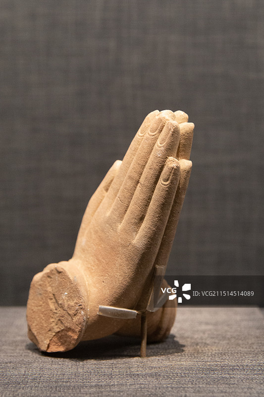 邯郸市博物馆佛手残像图片素材