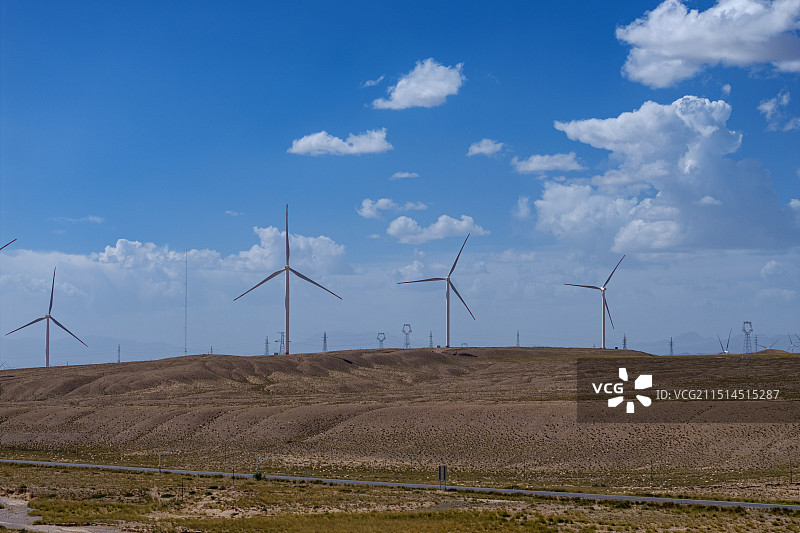 风力发电厂 国家电网 绿色 新能源 生态低碳 环保科技图片素材