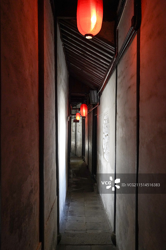 江苏省 苏州市 吴江区 同里古镇 崇本堂图片素材