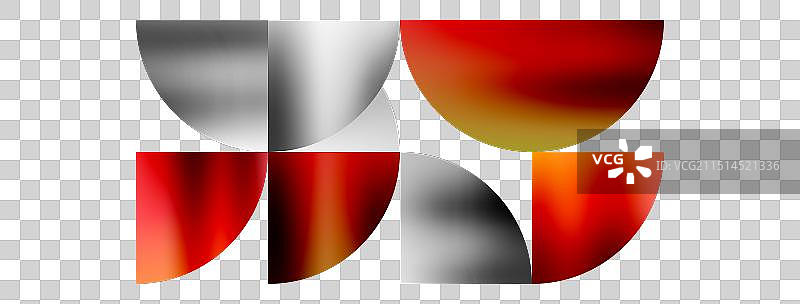 极简几何背景以金属为特色图片素材