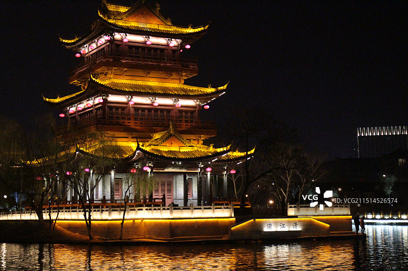 淮安市古淮河文化生态景区图片素材