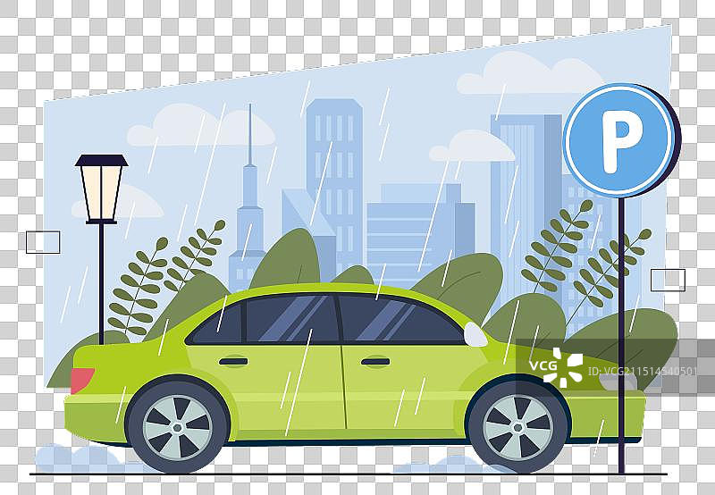 停车场概念图片素材